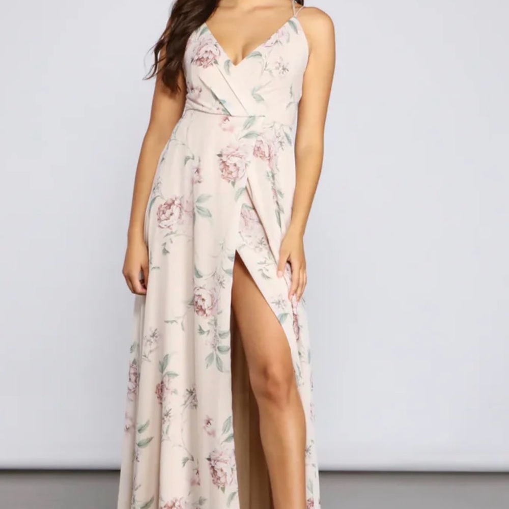 Windsor Blush Floral Maxi Dress